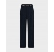 Amina logo pant - Navy