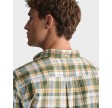 Regular fit ternet skjorte - Pine Green
