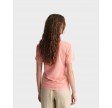 Sunfaded V-Neck T-Shirt - Peachy Pink