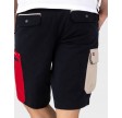 Red Pocket Shorts, navy