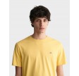 Gant T-shirt - Dusty Yellow