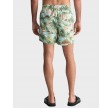 Hawaii print swim shorts - Turquoise mist