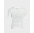 Meiko Knit Blouse - Off-white