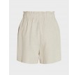 Viprisilla paperbag shorts - Light natural