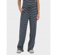 Geri stripe pants - Dark Navy