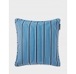 Striped Twill Pillow Cover - Blue