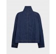 Delina denim box jacket - Navy