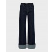 Hubby reverse ankle jeans - Dark denim