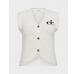 Milly knit vest - Offwhite