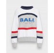 Baluca sweat - Blå/hvid