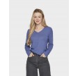 Viril V-neck - Bijou Blue