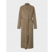 Aubrey velour robe- Beige