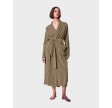 Aubrey velour robe- Beige