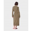 Aubrey velour robe- Beige