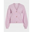Viril V-Neck Cardigan - Winsome Orchid