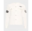 Foxy Denim Jacket - White