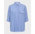 TeaCC Stripe ss shirt - blue