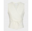 Samara Ramie Waistcoat - Off-White