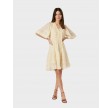 Milene S Voile Dress - Light Yellow