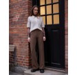 Comfy Olana Wide Pants - Brown sugar