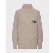 Bastacy High Neck Pullover - Vintage khaki