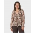 Ivey Art Paisely Blouse - Creme