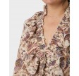 Ivey Art Paisely Blouse - Creme