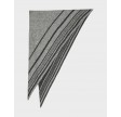 Vicallis Jacquard Knit Scarf - Dark Grey Melange
