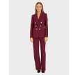 Comfy Olana Wide Pants - Wine