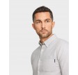 Brushed Twill Shirt - Light Grey