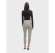 Vivarone Pattern HW Slim Pant - Birch/Black