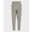 Vivarone Pattern HW Slim Pant - Birch/Black