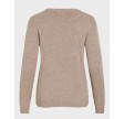 Viril O-Neck L/S Knit - Falcon Melange