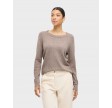 Viril O-Neck L/S Knit - Falcon Melange