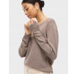 Viril O-Neck L/S Knit - Falcon Melange