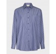Dalma B Stripe Stone Shirt - Midnight Blue