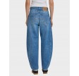 Bacavi Curved Jeans - Medium blue washed