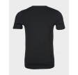 Short Sleeve V-neck T-shirt - Sort