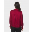 Zamola Blouse - Dark Red