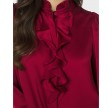 Zamola Blouse - Dark Red