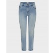Lido Zip Jeans - Light Denim
