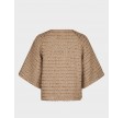 Rosella Boucle Mini Jacket - Taupe