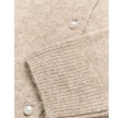 Noabelle Plain Cardigan - Walnut
