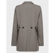 Quin Pin Fitted Blazer - Mink