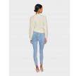 Visarah RW Skinny Jeans - Light Blue Denim