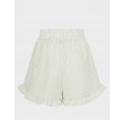 Sonja Shorts - White/Green