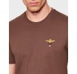 Aeronautica T-Shirt - Chestnut Brown