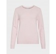 Viril O-Neck L/S Knit - Cherry blossom