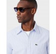 Regular short sleeved Oxford shirt - Blue/white