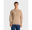 Purl knit jumper - Sand